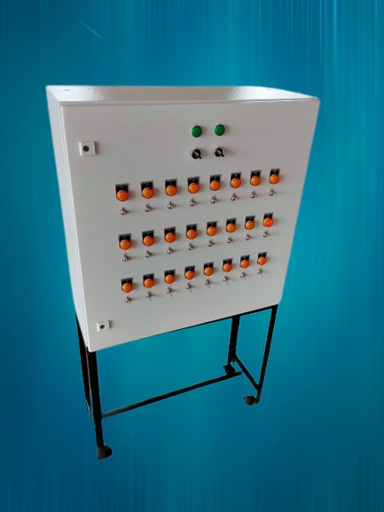 S P E C I A L F E A T U R E S : - ROBUST SCREW CONVEYOR PROGRAM- SMART GINNING FACTORY COMPATIBLE- WITH ORIGINAL GENUINE QUALITY PARTS- ELECTRICAL STANDARD PRACTICE FOLLOWED- ISOLATION TRANSFORMER FOR VOLTAGE SPIKE- DC MOTOR FUSE PROTCTION- CENTRAL CONTROL & AUTO–MANUAL OPTION- WITH SYSTEM PERFORMANCE DASHBOARDB E N E F I T S :- SUITABLE FOR 24 HOURS RUNNING PLANT - CENTRAL CONTROLS – MORE RELIABLE- INCREASE LIFE OF SENSORS & DC MOTOR- INDIRECT SUPERVISION POSSIBLE- VERY EASY FAULT FINDING- LOCAL INSTALLATION – MAINTENANCE POSSIBLE