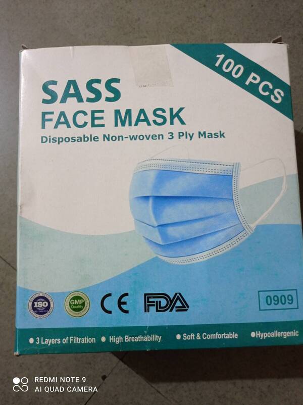 3 Ply Mask Use & Throw