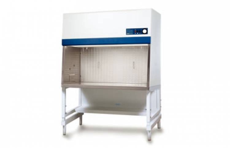 Laminar Air flowA laminar flow cabinet or laminar flow closet or tissue culture hood is a carefully enclosed bench designed to prevent contamination of semiconductor wafers, biological samples, or any particle sensitive materials. Air is drawn through a HEPA filter and blown in a very smooth, laminar flow towards the user. The cabinet is usually made of stainless steel with no gaps or joints where spores might collectSuch hoods exist in both horizontal and vertical configurations, and there are many different types of cabinets with a variety of airflow patterns and acceptable use