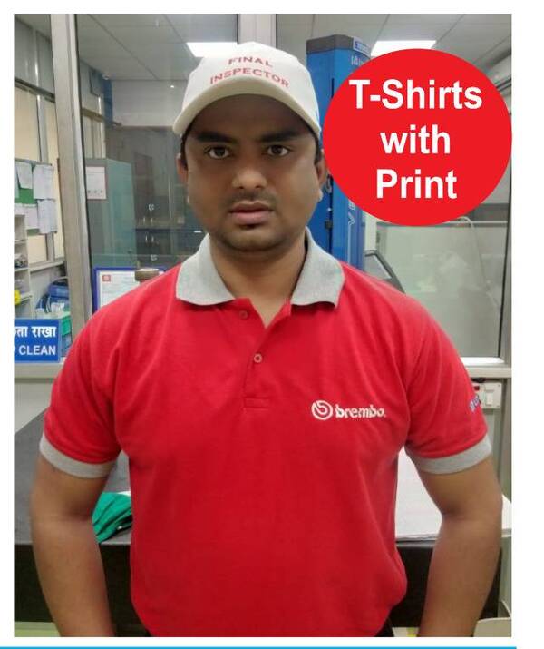 T-Shirts With Printings , Corporate Offices Gifting , T Shirt Official And Akl Types Corporate Offices Works Done.