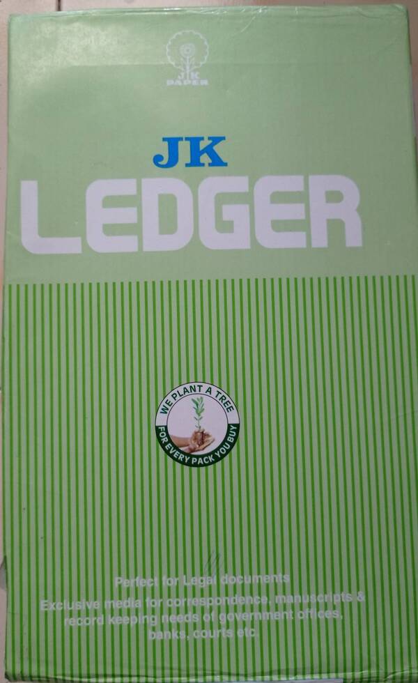J K Ledger Paper 80 gsm , J K Ledger Paper 90 gsm , Ledger Paper , Legal Size Ledger Papers And All Types Xerox Paper Supplier, I pune