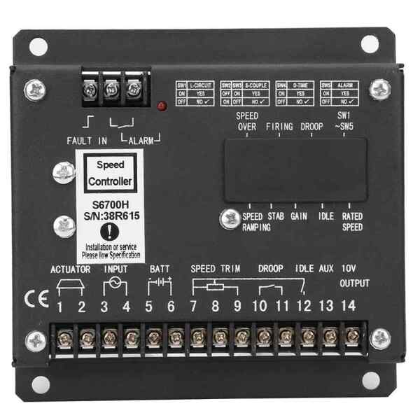 SPEED CONTROLLER  S6700H