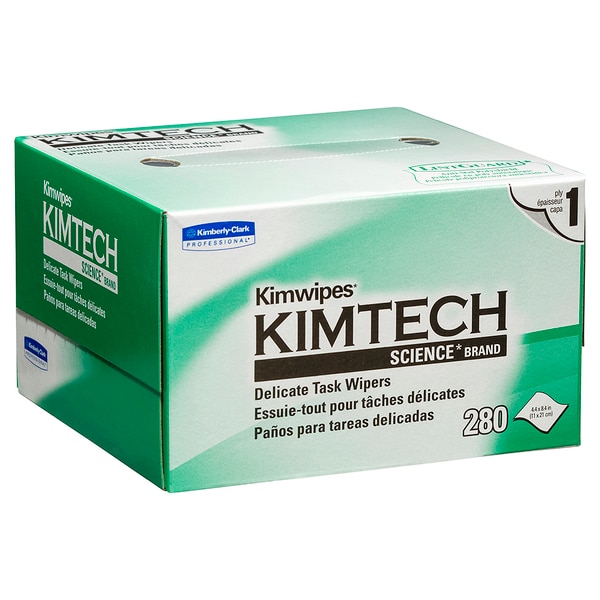 KIMTECH SCIENCE* KIMWIPES* Delicate Task Wipers Code : 34155 Color : White Size : 4.4