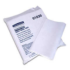 PREP* KIMTEX* Wipers Code : 01030Low lint Flat SheetColor : WhiteSize : 30 CM X 35 CMPacking :Per Pack : 50 SheetPer Case : 8 Pack of 50 SheetApplications:• Engineered for Critical Applications involving solvents, inks & paints.• Engine assembly/repair, furnishing furniture, LCD panel assembly• Glass or Window Cleaning