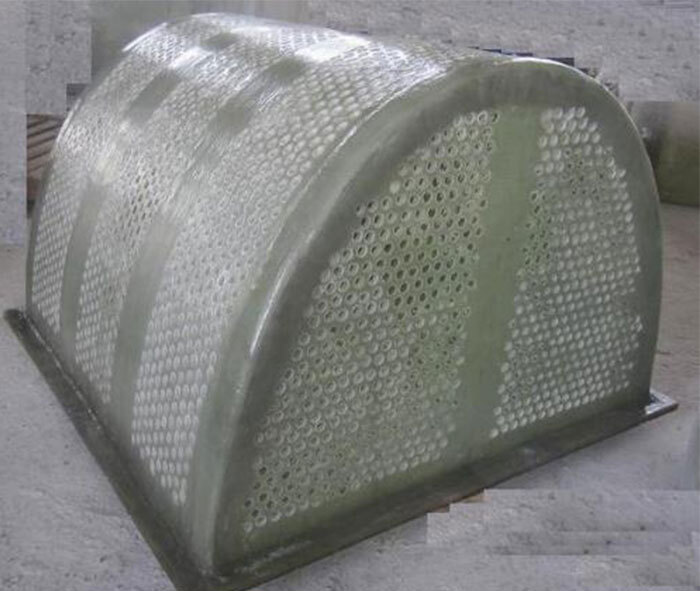 We manufacture FRP/GRP Screens or Strainer Screen for Caustic Chlorine Industries.the screens are manufactured as per the customers requirement & is tailor made as per specifications.we are manufacturing with a range of Chemical Resistant Resins : a. Polyesterb. Vinyl Esterc. Epoxyd. Phenolic