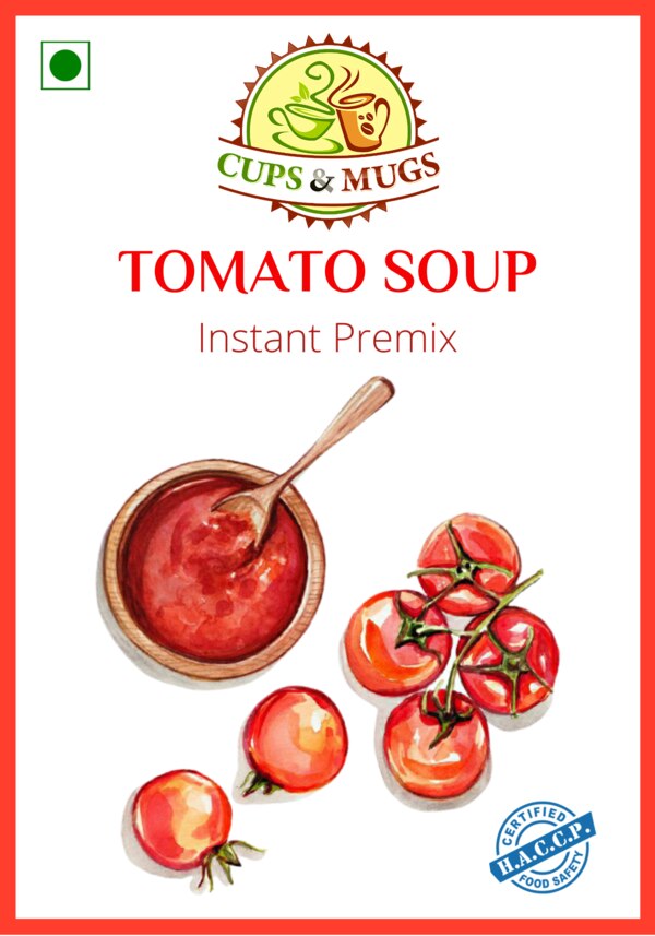 Clear tomato soup with perfect balance of being