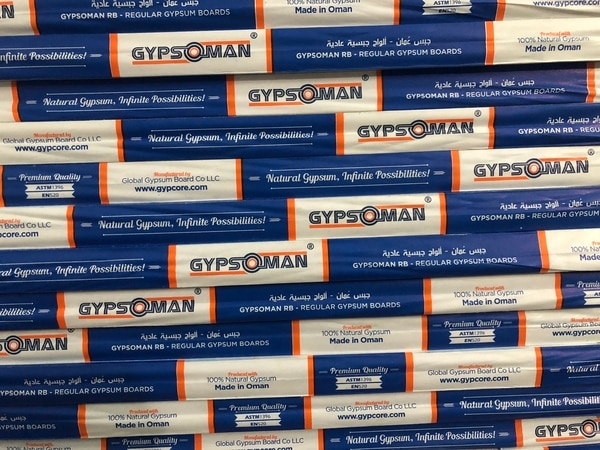Gyps Oman Gypsum Boards import from Oman county and Quality is 100% natural Gypsum