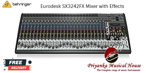 Behringer EURODESK SX3242FX analog mixer - 32-channel