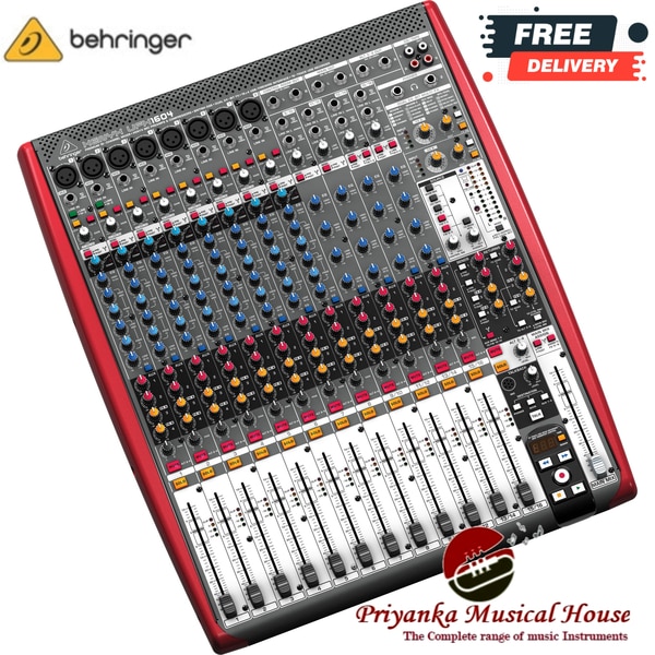 Behringer XENYX UFX1604 16 Channel USB Audio Mixer