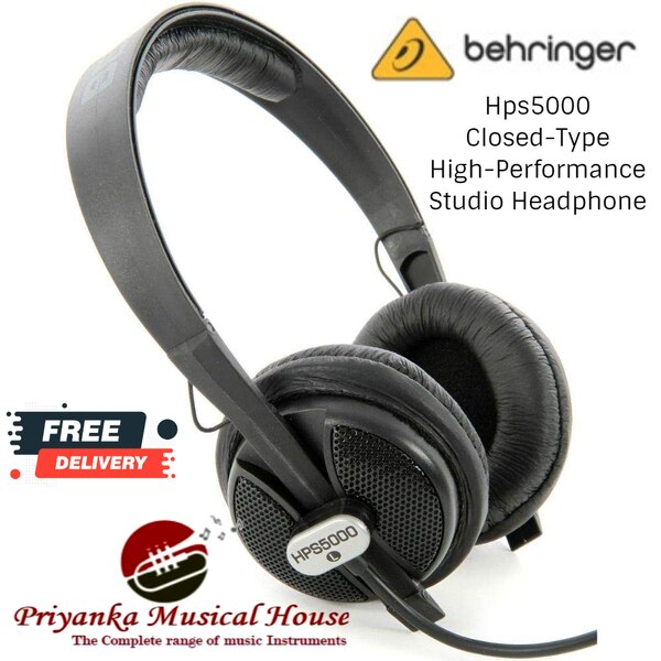 Behringer Hps5000 Closed-Type High-Performance Studio Headphone