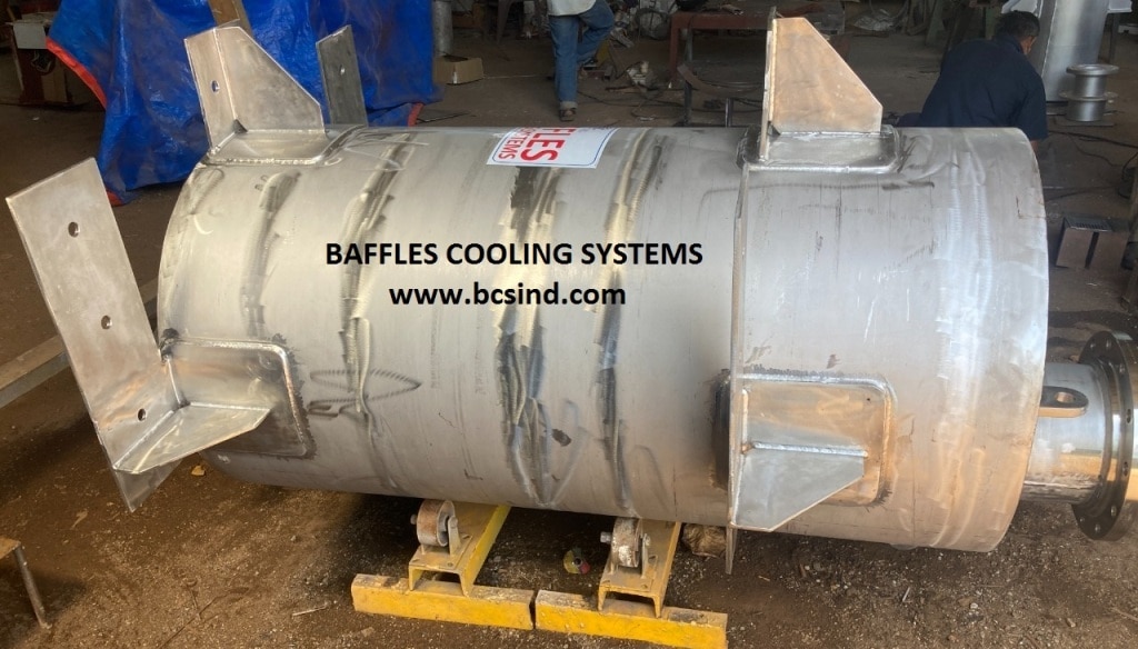 Industrial Autoclave is a heated pressure vessels working on the principle of moist heat sterilization where steam under pressure is used to sterilize the material present the chamber. sterilization process completed the steam will be released from pressure vessel passing through a safety relief valve vent system that time it makes a unpleasant noise, which is dangerous to plant personal and environmentally unacceptable, in such case BCS offers a solution to reduce the noise by mounting a steam vent silencer for the autoclave venting system. Baffles Cooling Systems, is one of trusted company in design and manufacturing industrial silencer such a Autoclave steam vent silencer using SS 316 grade MS material and our products are customized with excellent finishing.  