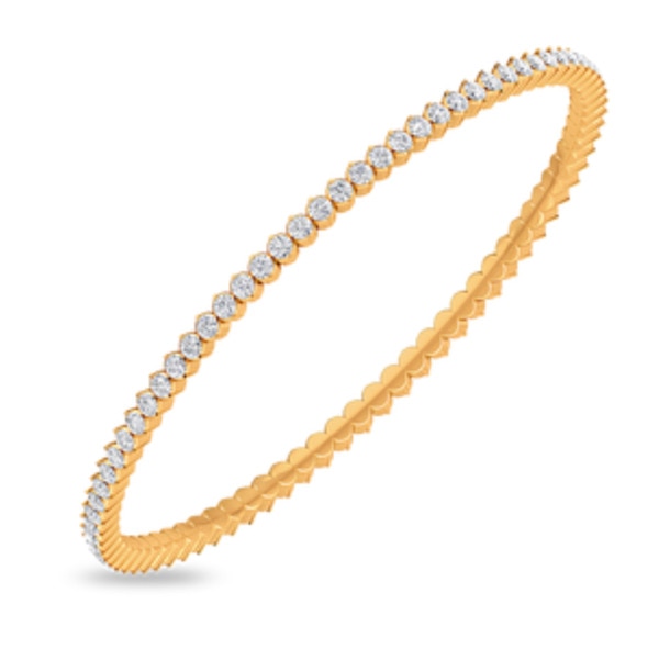 Asscher-Cut Diamond Bangle | Penny Preville