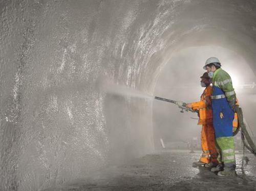 Accelerating Admixture for Sprayed Concrete