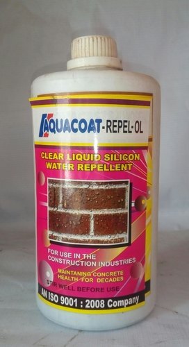 As a waterreppelant caot over roof, vertical plaster, exterior paint to prevent dampness and fungal growth. Aquacrete-Repel-Ol is a clear silicone based repellent, which penetrates the pores and provides effective water repellent durable protective coating to the masonary sufaces.