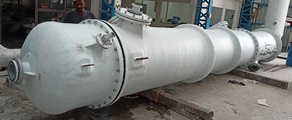 We manufacture CPVC/FRP Chlorine Tower for Chlor Alkali Industries. Liner options available : PVC, UPVC,CPVC, GRP.we manufacture complete tower with internal fittings - sparger, liquid distributor, gas distributor as per the customer requirement. we also manufacture : 1) SO2 / SO3 Gas Cleaning Plants2) Flue Gas Desulphurization systems – FGD, 3) Mist Eliminators