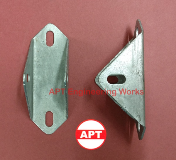 M/s APT Engineering Works are Solar Degree Hanger Clamp Manufacturers in Delhi NCR, India. These Adjustable Clamps are used for fixing / holding Strut channels, Slotted Channels, etc. They are made strong and heavy to provide good holding support. These Hangers find a wide usage in the Installation of Solar Structures. The Hangers are Hot Dip Galvanized to give them a long life while giving strong support. Holes are made in the Hangers for giving Flexible Support to the Solar Structure.