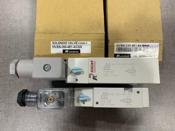 MINDMAN MVSN SERIES NAMUR SOLENOID VALVE FOR PNEUMATIC ROTARY ACTUATOR.