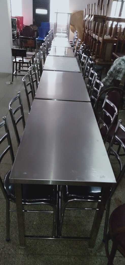 all varieties of Furniture Such as Tables & chairs, Sofa, standing tables, bar chairs for Restaurants, cafe, canteen, etc available with us