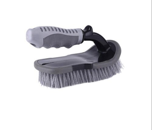 Remove dust from your carpets, sofas and upholstery with this carpet brush. Long bristles reach the carpets deep inside and stiff plastic bristles remove dust and dirt from carpets without damaging the delicate carpet fibers. The brush has a firm grip handle which makes cleaning easy.