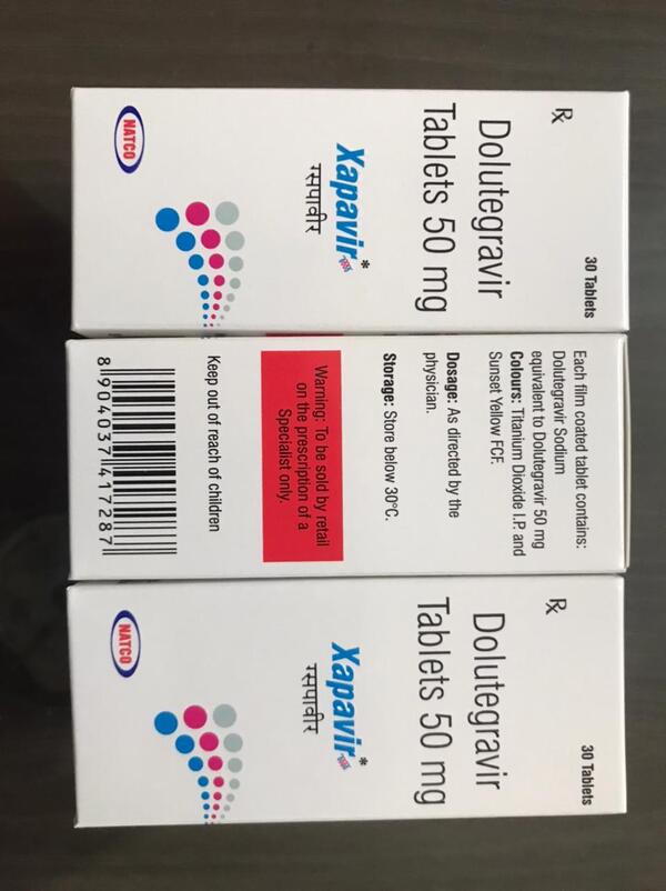 Xapavir 50 mg Tablet belongs to a group of medicines called antiretrovirals. It is used to treat HIV (human immunodeficiency virus), the virus that can cause AIDS (acquired immunodeficiency syndrome). It prevents the multiplication of viruses in human cells and clears up your infection.