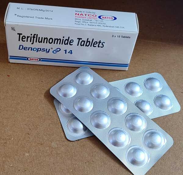 Denopsy 14mg Tablet is a medicine used in the treatment of relapsing forms of multiple sclerosis (MS). It works by limiting the function of specific immune cells that cause nerve damage in multiple sclerosis. This way it prevents relapse as well as reduces the progression of the disease.