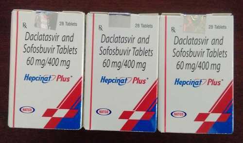 Hepcinat Plus 60mg/400mg Tablet is a combination medicine used in the treatment of chronic hepatitis C virus (HCV) infection. It works by reducing the number of hepatitis C viruses in the body and removing the virus from the blood over a period of time.