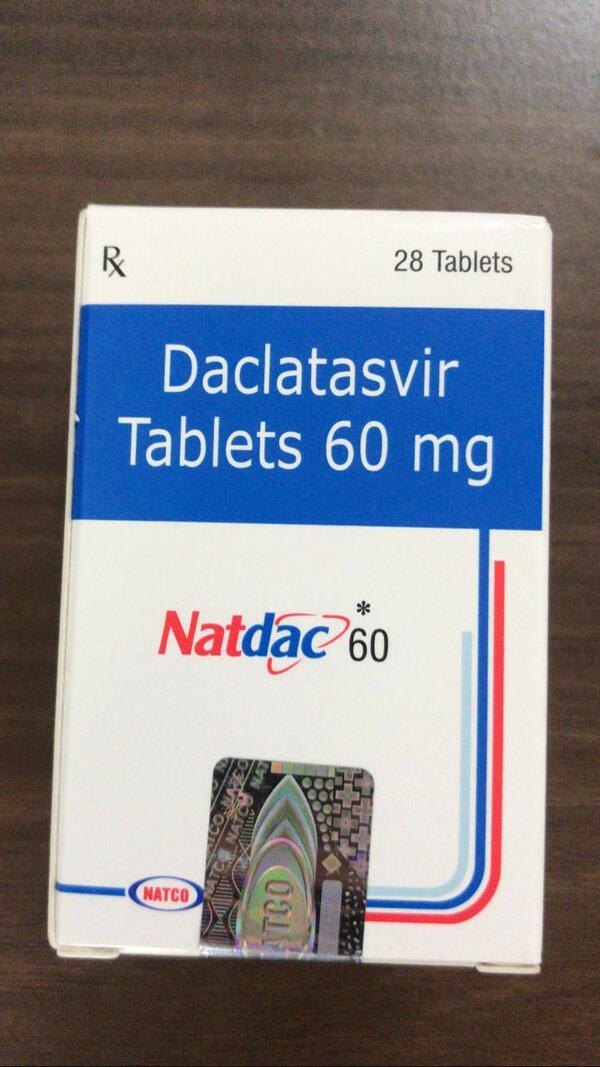 Natdac 60 Tablet is an antiviral medication. It is used along with other medications for the treatment of chronic hepatitis C virus (HCV) infection.