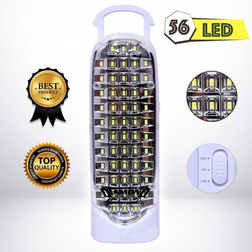 *We keep our client satisfy providing them the best quality of rechargeable led emergency light (Diamond) comprises a battery which contain more than 500 times charging and discharging recycle life.We assort our customers demand and according to their requirements we design this emergency light in two ways-high lights, dim lights. This light comes with fav our of high light, long life and high power, it is also energy saving as per client satisfactions. It contains the Rechargeable led battery of high range of 300 meter.*Body Material: ABS Body*Lighting Color: White*Lighting Type: LED*Battery Type: Rechargeable*Frequency: 50 Hz*Input Voltage: 110-240 V