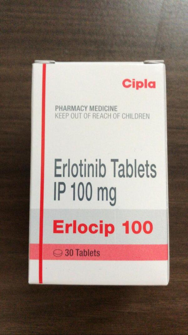 Erlocip 150 Tablet is used in the treatment of non-small cell lung cancer and pancreatic cancer.Erlocip 100 Tablet should be taken on an empty stomach or should be taken one hour before or 2 hour after meal.  You should continue to take it as long as your doctor advises it. The duration of treatment varies according to your needs and response to treatment. You should take it exactly as your doctor has advised. Taking it in the wrong way or taking too much can cause very serious side effects. It may take several weeks or months for you to see or feel the benefits but do not stop taking it unless your doctor tells you to.