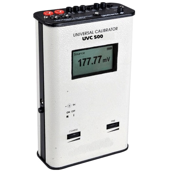 UVC500 ModelFeatures :-Source & Measurement of RTD, Thermocouple, mA, V, mV, ohmsDirect reading in deg C for rtd (10 types) & thermocouple (8 types)Accuracy : 0.02% of rdg ± 3 dgt for mA/V/mV/ohms2 years standard warranty