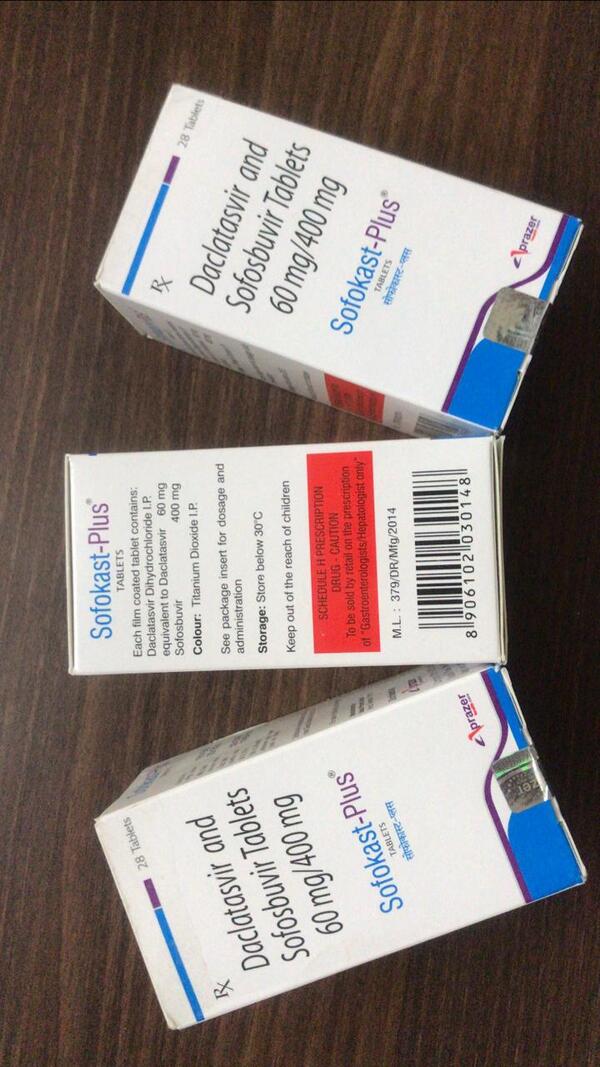 Daclatasvir and Sofosbuvir Tablet