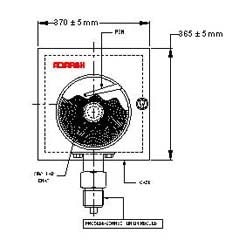 Applications :-To record pressure on a circular chart paper.Features :-4 Chart Dia 250mm4 Range: 0 to upto 100 kg/cm2 / bar or required4 Chart Drive : Electrical chart drive 230 V AC 50 cycles Mechanical chart drive for 24 hrs or 7 days4 SS316 Bourdon Tube4 3/8” , ½” bsp / npt bottom / back connection4 Single or Double Pen4 Surface or Panel Mounting4 Press Steel Case