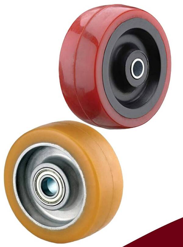 We are one of the leading manufacturing, exporting,distributing and supplying of Long Service Lifepolyurethane (PU) Wheel in India. We manufacturepolyurethane wheels of any size, shape, color,hardness and diameter for various applications.Polyurethane wheels offer benefits unmatched to steel,plastic and rubber wheels. We use excellent qualitypolyurethane compounds that have strong chemicalbonding with steel, stainless, aluminum and plasticcompounds. In various industrial equipments andtrolleys, our wheels are used for smooth mobility andto prevent scratch to the floor. It offers additionaladvantage of recoating the metal hub. It helps inavoiding retooling and replacement cost.