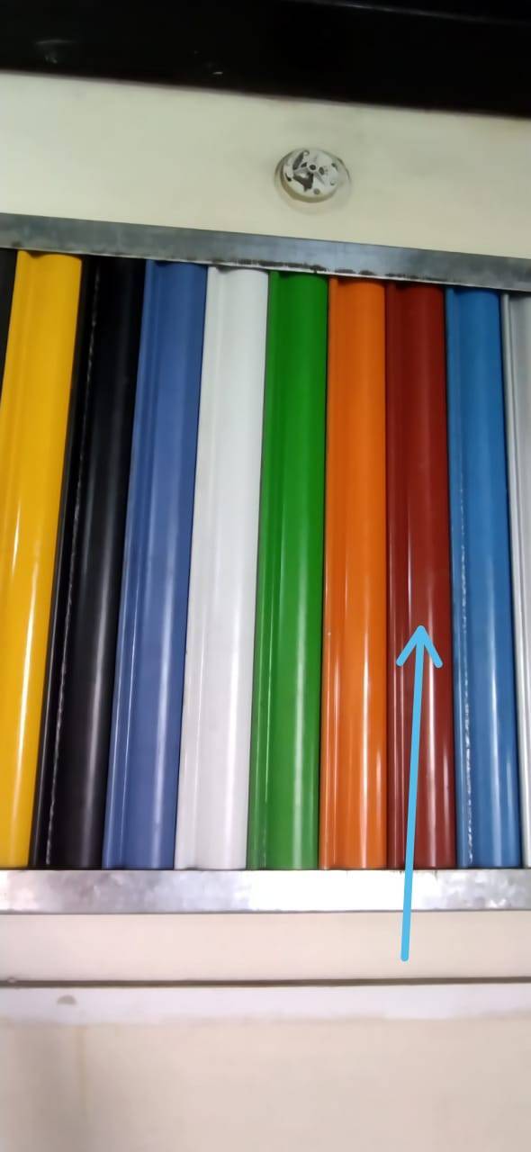 Rolling shutter colour coated strip available in your sizes and customized requirement.