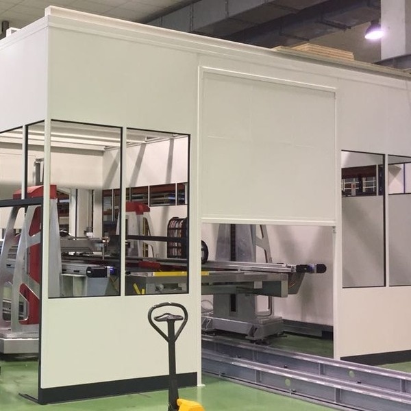 This is Clean Room Partition for Assembly rooms and industrial partition