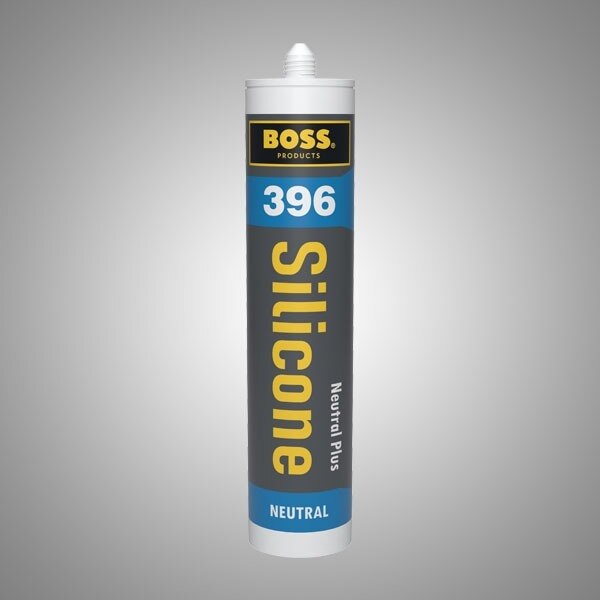 BOSS 396 Neutral Silicone Sealant is a high quality, low odour, one-part neutral curing sealant that offers excellent adhesion, compatibility with a wide variety of substrates, and excellent weatherability. BOSS®396 is ideally suited for general purpose glazing, sealing and weatherproofing applications. BOSS® 396 has excellent adhesion to glass, glazed surfaces, anodized aluminum, concrete, cement, wood and many plastics uPVC, window perimeter etcBenefiteExcellent adhesion to most common building materialsLow odourNon-Corrosive to metalCures to a tough to form a permanently flexible rubbeerWeatherproofs/WaterproofsUV resistant, ozone, moisture and temperature extremesCures at room temperature when exposed to atmospheric moisture in the airPackagingBOSS 396 Neutral Cure Silicone Sealant is available in 280ml cartridges. Other sizes available depends upon request
