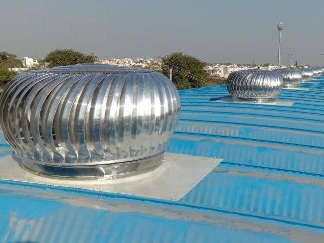 Roof Fan Manufacturer In  SanandAIRWELL SYSTEMS. AN ISO 9001:2015 CERTIFIED COMPANY Our   Air Ventilator is specially designed and manufactured as per industrial specifications and standards and rigorously tested to ensure durability and performance in extreme temperatures and high wind conditions. The Roof Turbo Air Ventilator is manufactured under stringent quality check at every stage of production and the material used for manufacturing turbines major components are tested, treated, formed and assembled as per the existing industrial specification and standards. Today, we are counted among the prime Energy Saver Turbo Air Ventilator Manufacturers based in India. Contact:+91-9913738137               +91-9978446699 web: - www.airwell.in E-Mail:- info@airwell.in