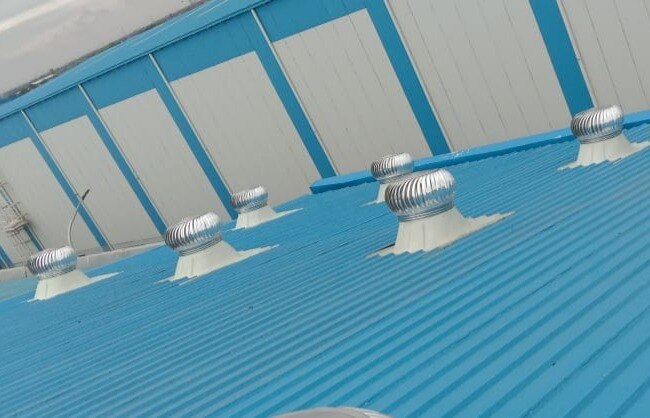 Turbo Air Ventilator  Suppliers & Dealers In Assam.Features:•	Sturdy design•	Suited for buildings with explosive environment•	Can be easily mounted on any roofing•	Assured ventilation•	Wind-powered roof mounted ventilators that are designed to withstand high wind speeds•	Made up of closely spaced profiled vanes, these are rainwater proof•	Capable of removing heat, dust and fumes•	Helps in avoiding condensation at the bottom of the roof Size(Inch)	Price/Piece21/28	           450024/32	           5000
