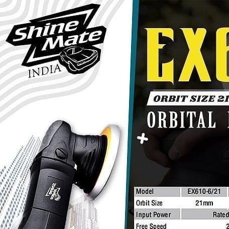 SHINE MATE EX610 ORBITAL POLISHER