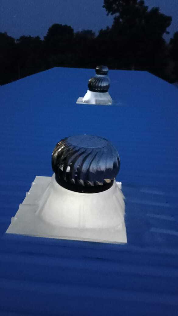 Stainless Steel Roof Ventilator Manufacturer, Supplier In Maharashtra .Type :- Air VentilatorUsage/Application:-	IndustrialMaterial	:- Mild Steel, Aluminium, SS, Cast IronBrand:- Airwell SystemsApplication:- 	Factories, Offices,Shopping Complexes, Workshops, Shopping Complexes, Offices, Industrial Manufacturing UnitsAutomation Grade:- AutomaticVentilator covers	:- Approximately 400 Sq. Ft of floor area