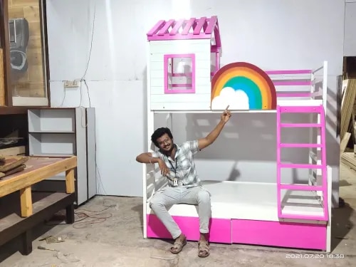 Hut Model Bunk Bed product image