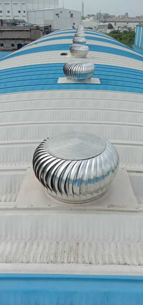 Air Ventilator suppliers In Orissa.Type:-  Air VentilatorUsage/Application:-  IndustrialMaterial:-  Mild Steel, Aluminium, SS, Cast IronBrand:-  Airwell SystemsApplication:-      Factories, Offices, Shopping Complexes, Workshops, Shopping Complexes, Offices, Industrial Manufacturing UnitsAutomation Grade:- AutomaticVentilator covers:- Approximately 400 Sq. Ft of floor areaSize`:- 21’’ and 24’’