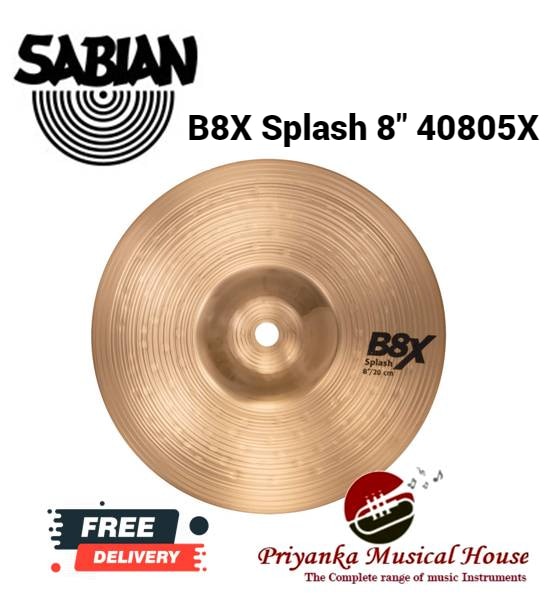 Sabian Cymbal B8X Splash 8