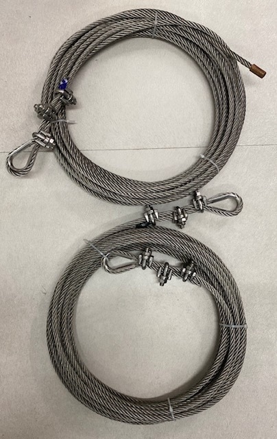 Stainless Steel Wire Rope for High mast application, Construction 7/19