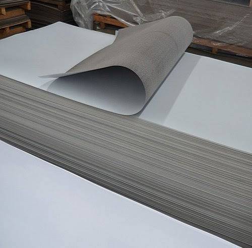 Thickness 0.72 mm & 0.65 mm available. In half white shade. Suede finished & with 75 GSM Decor paper. it is 100% phenol Bonded with sanded back. wrapped with paper & delivered.