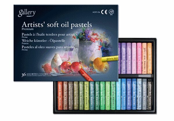 Mungyo Gallery Artists' Soft Oil Pastels - 36 Colors