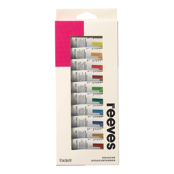 Strong, bold and mixable color.Creates a vibrant, opaque matt finish.Highly pigmented provides excellent coverage.Can be used on paper and watercolor boards.Easily cleaned with water - no solvents required.
