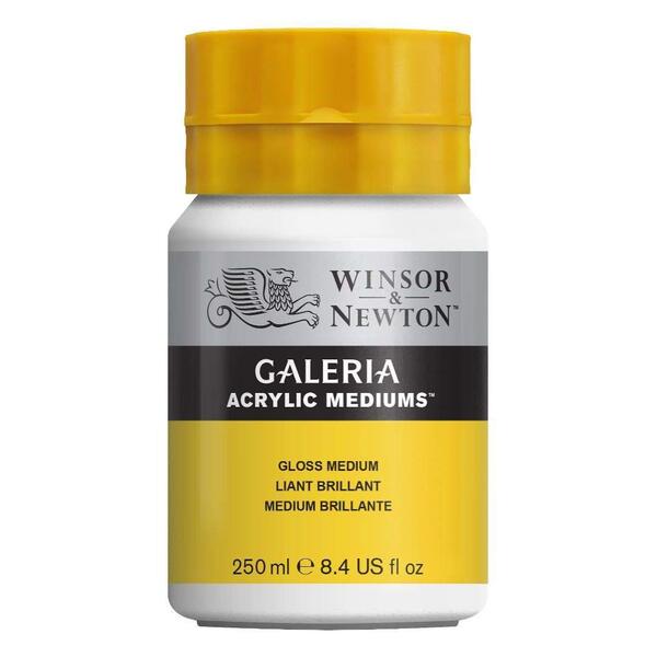  Winsor & Newton Galeria Acrylic - Gloss Medium - Jar of 250 ML