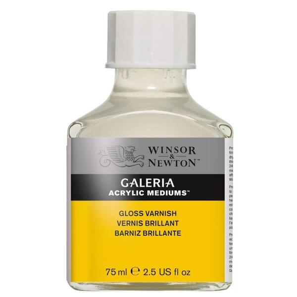  Winsor & Newton Galeria Acrylic - Gloss Varnish - Bottle of 75 ML