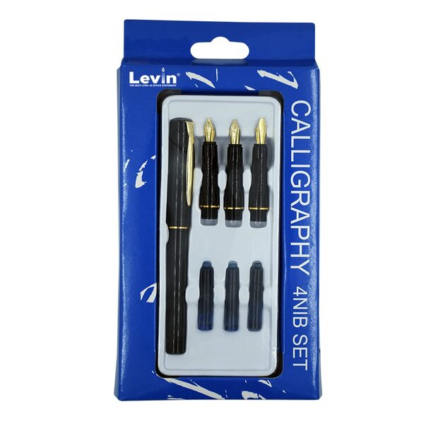 Levin Calligraphy 4 Nib Pen Set